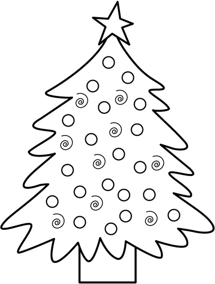 Get 85 Christmas Tree Coloring Page Printable Ideas 41