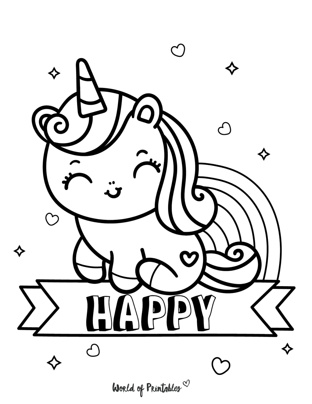 Get 85 Coloring Pages Unicorns Printable Ideas 17