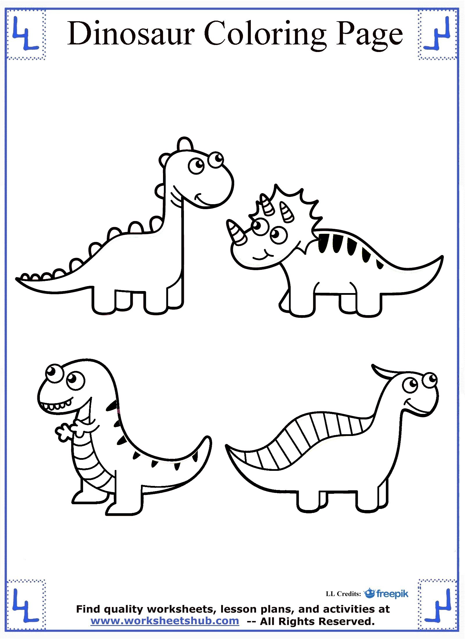 Get 85 Coloring Sheets Of Dinosaurs Ideas 34