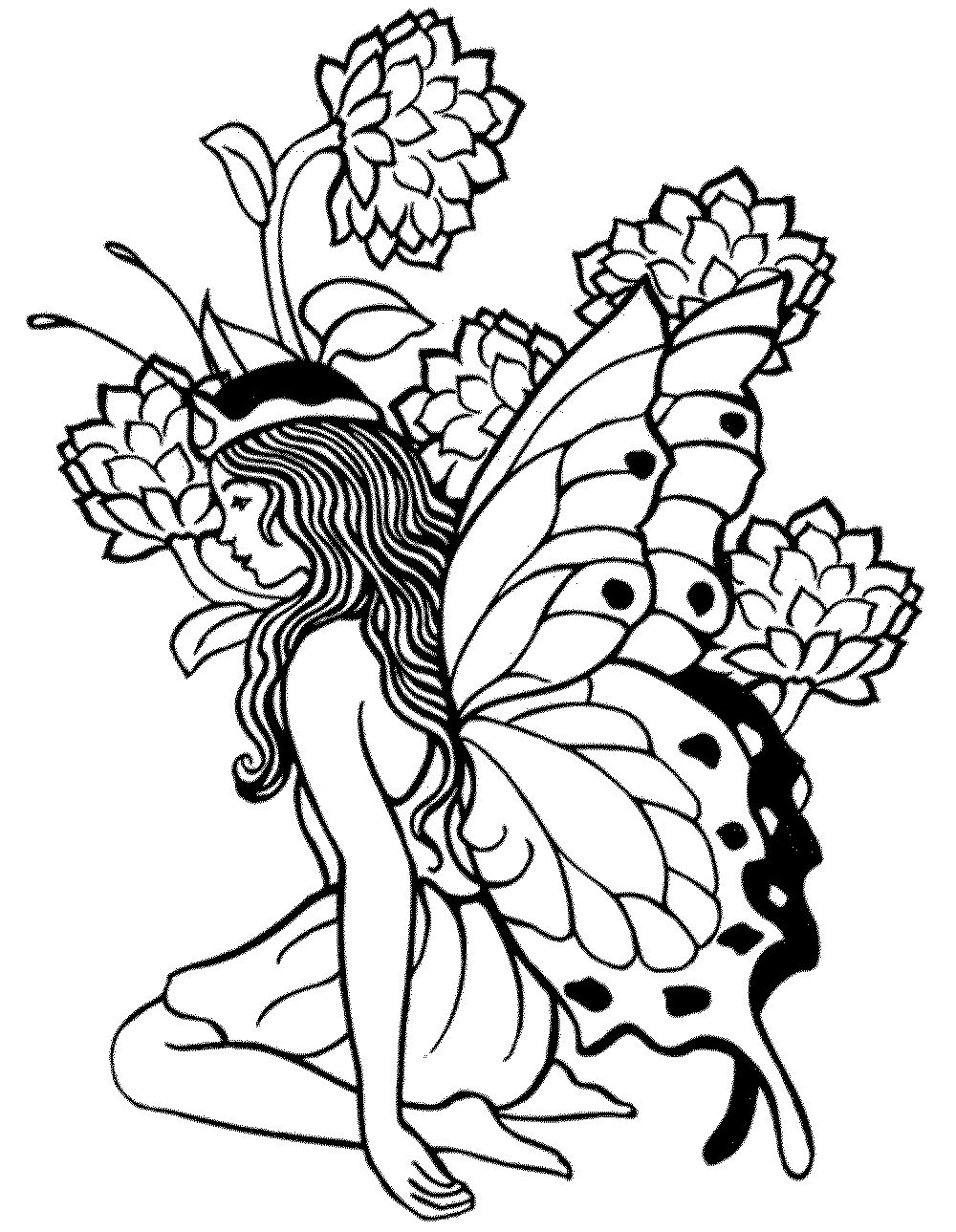 Get 85 Fairy Printable Coloring Pages Ideas 22