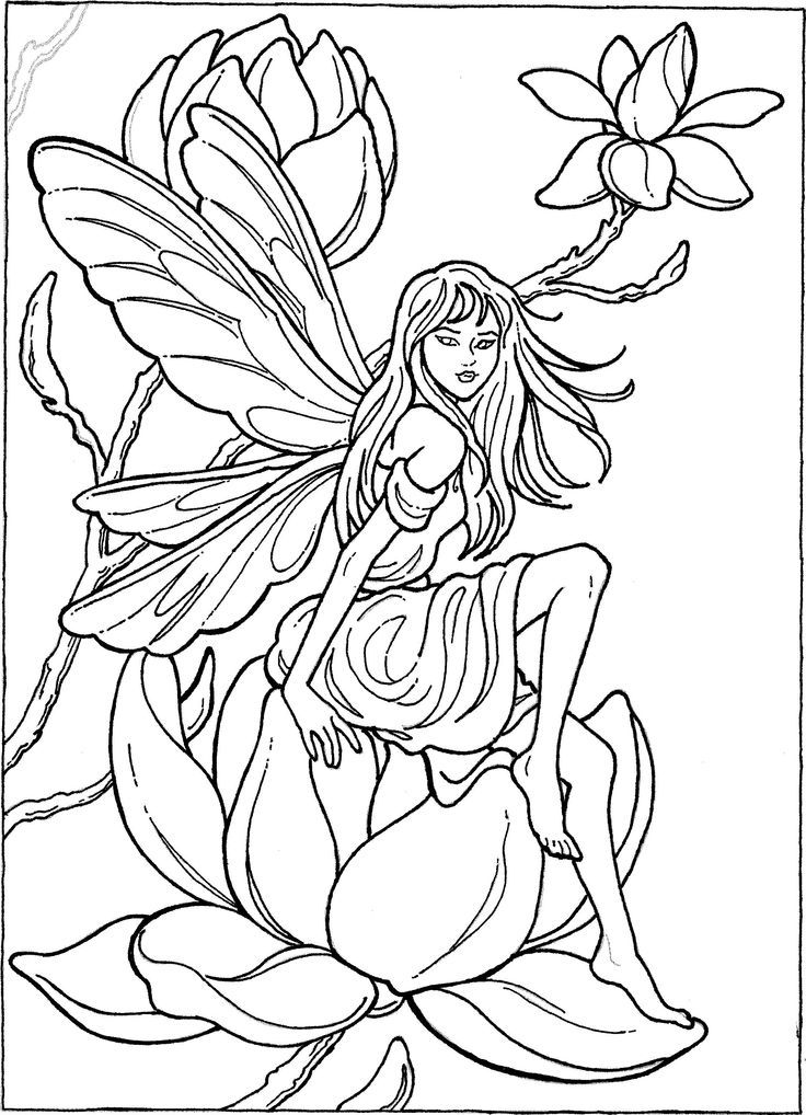 Get 85 Fairy Printable Coloring Pages Ideas 26