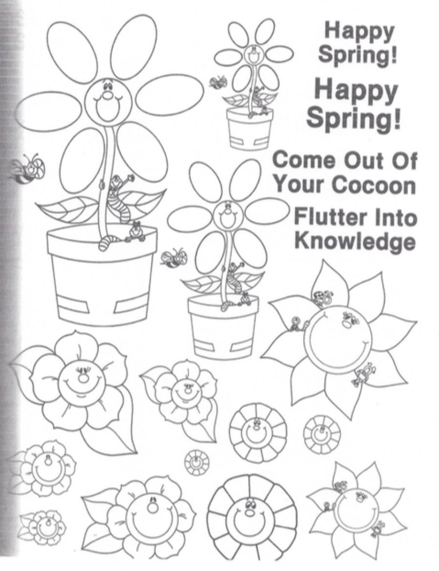 Get 85 Spring Flowers For Coloring Ideas 59