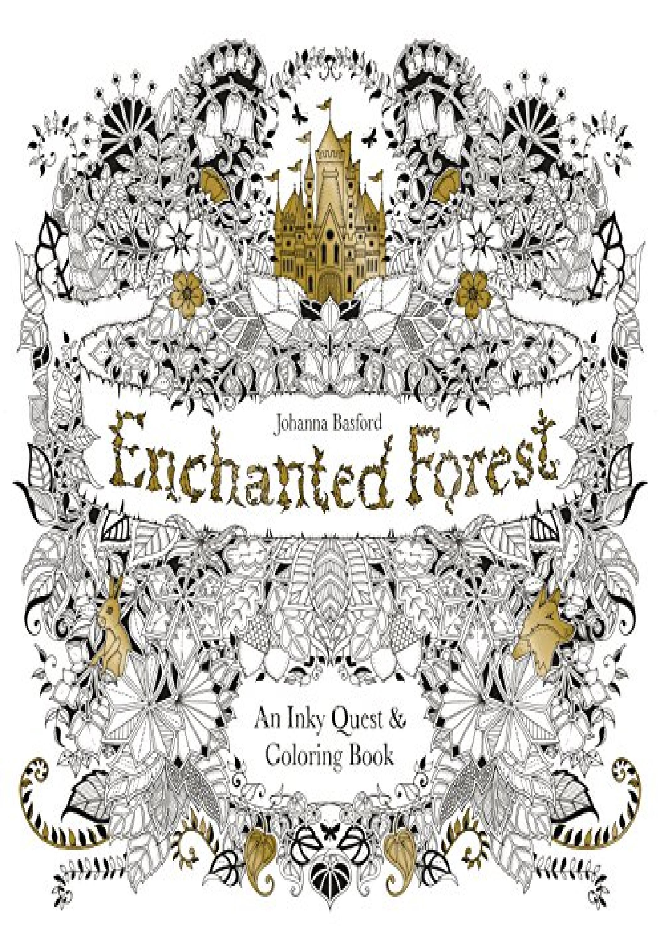 35 Printable 35 Printable Enchanted Forest An Inky Quest And Coloring Book 20