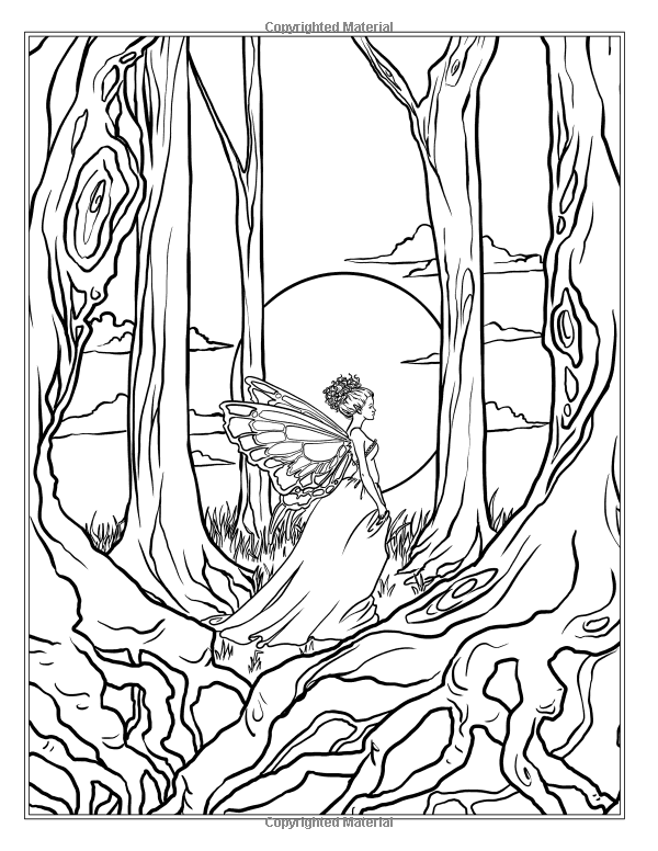 35 Printable 35 Printable Enchanted Forest An Inky Quest And Coloring Book 29