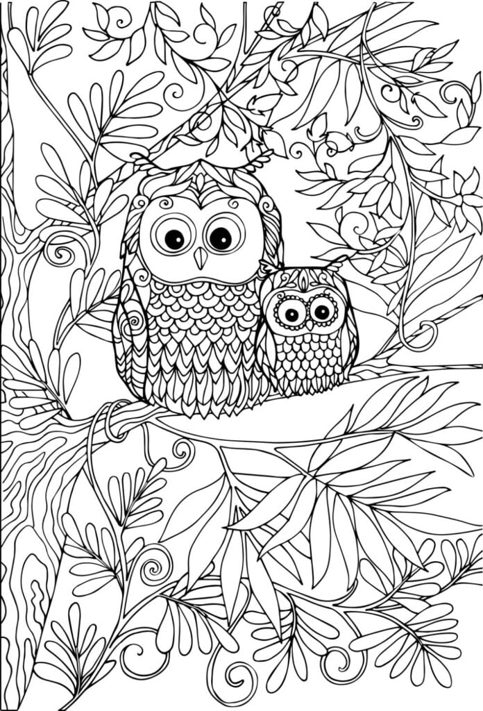 Save 60 Coloring Pages Of Owls For Adults Ideas 53